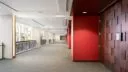 beanfield centre building interior hallway with room entrances