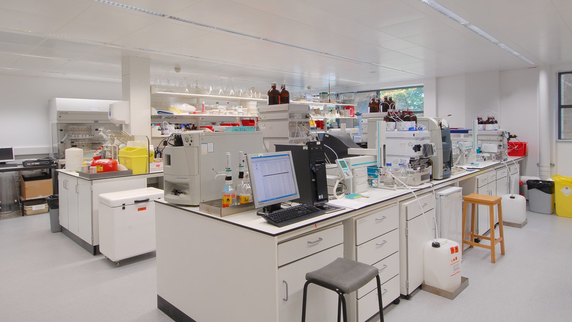 babraham research campus laboratory with equipment