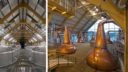 dalmunach distillery building interior brewing tanks