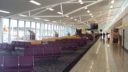 edinburgh airport building interior waiting area with chairs