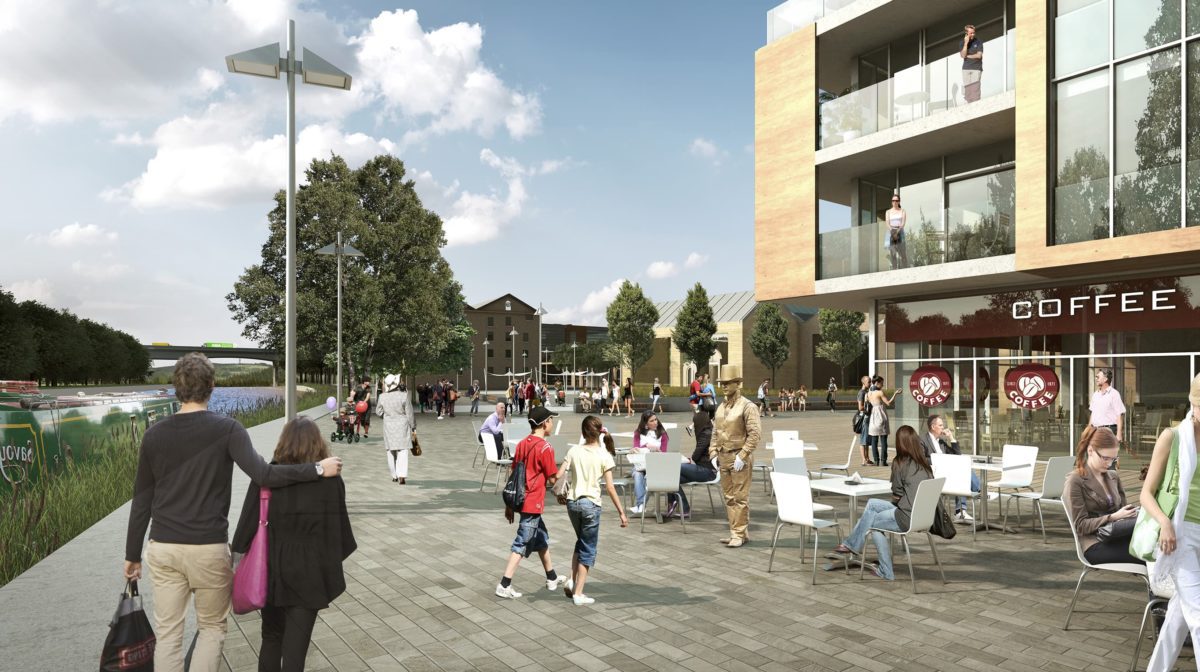 Fletton Quays MixedUse Development Project in Peterborough