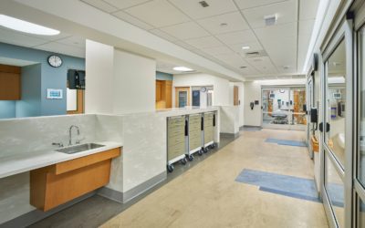 patient hallway at guthrie clinic robert packer hospital