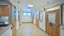 hallway with doors at guthrie clinic robert packer hospital