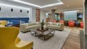 interior seating area in keva flats apartments building