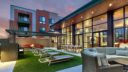outdoor patio in keva flats apartments building