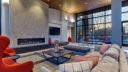 seating area and patio in keva flats apartments building