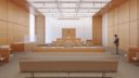 court room in new toronto courthouse