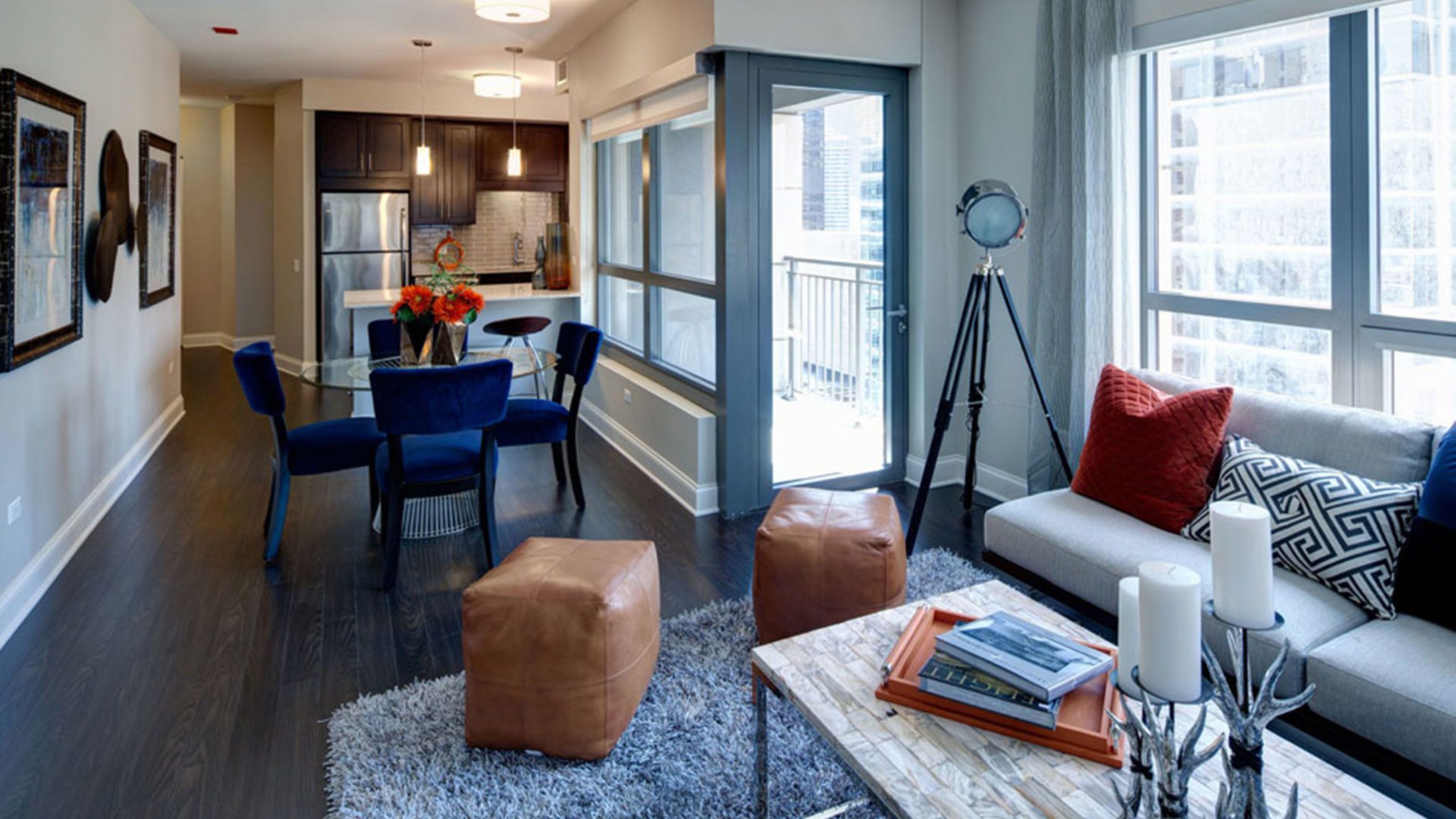 interior shot of dining room