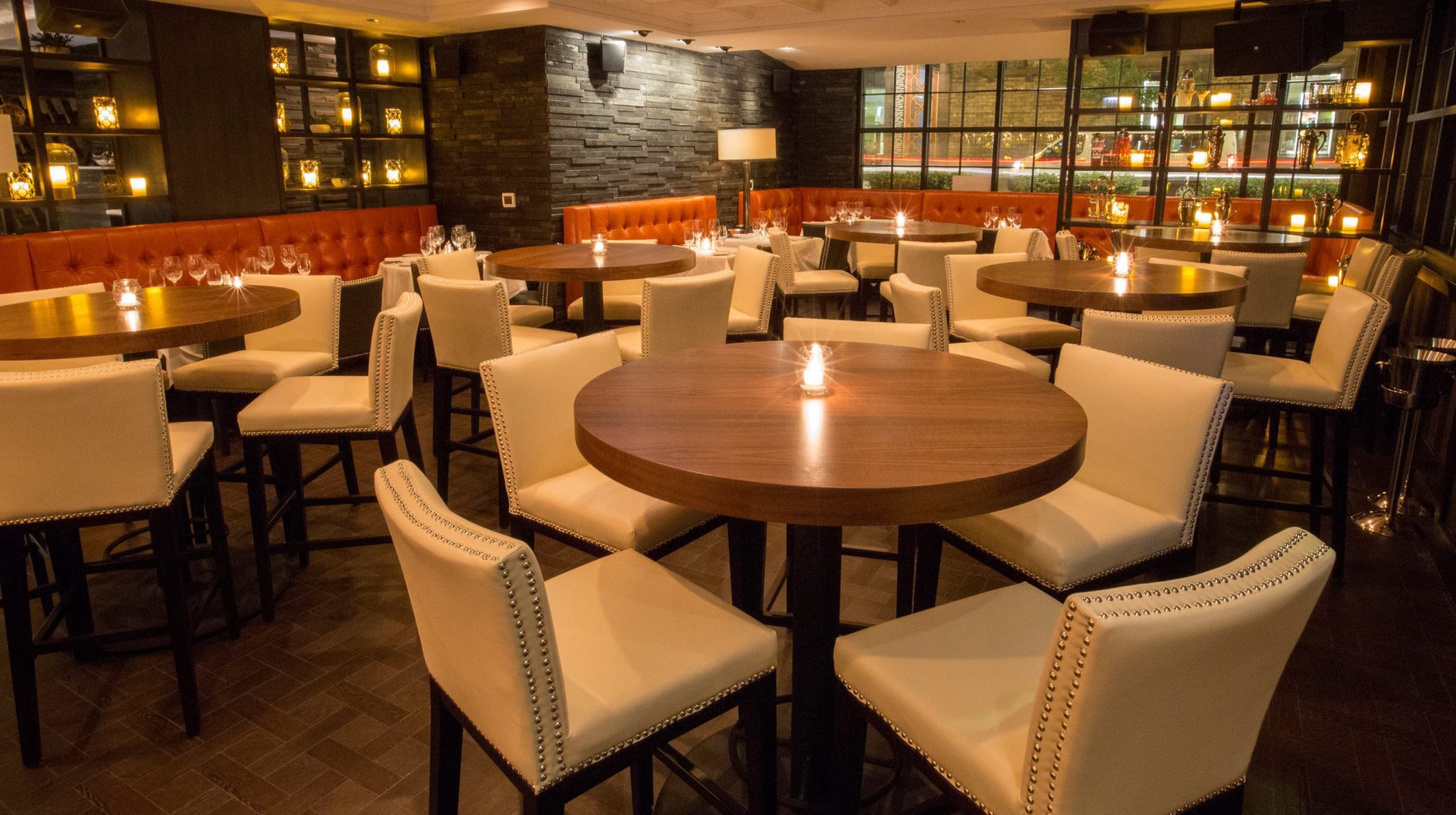 Steak 48 Fine Dining Architectural Design in Chicago by NORR