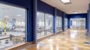 interior of industrial project tasty baking headquarters building