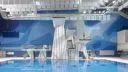 swimming pool with diving boards in toronto pan am sports centre