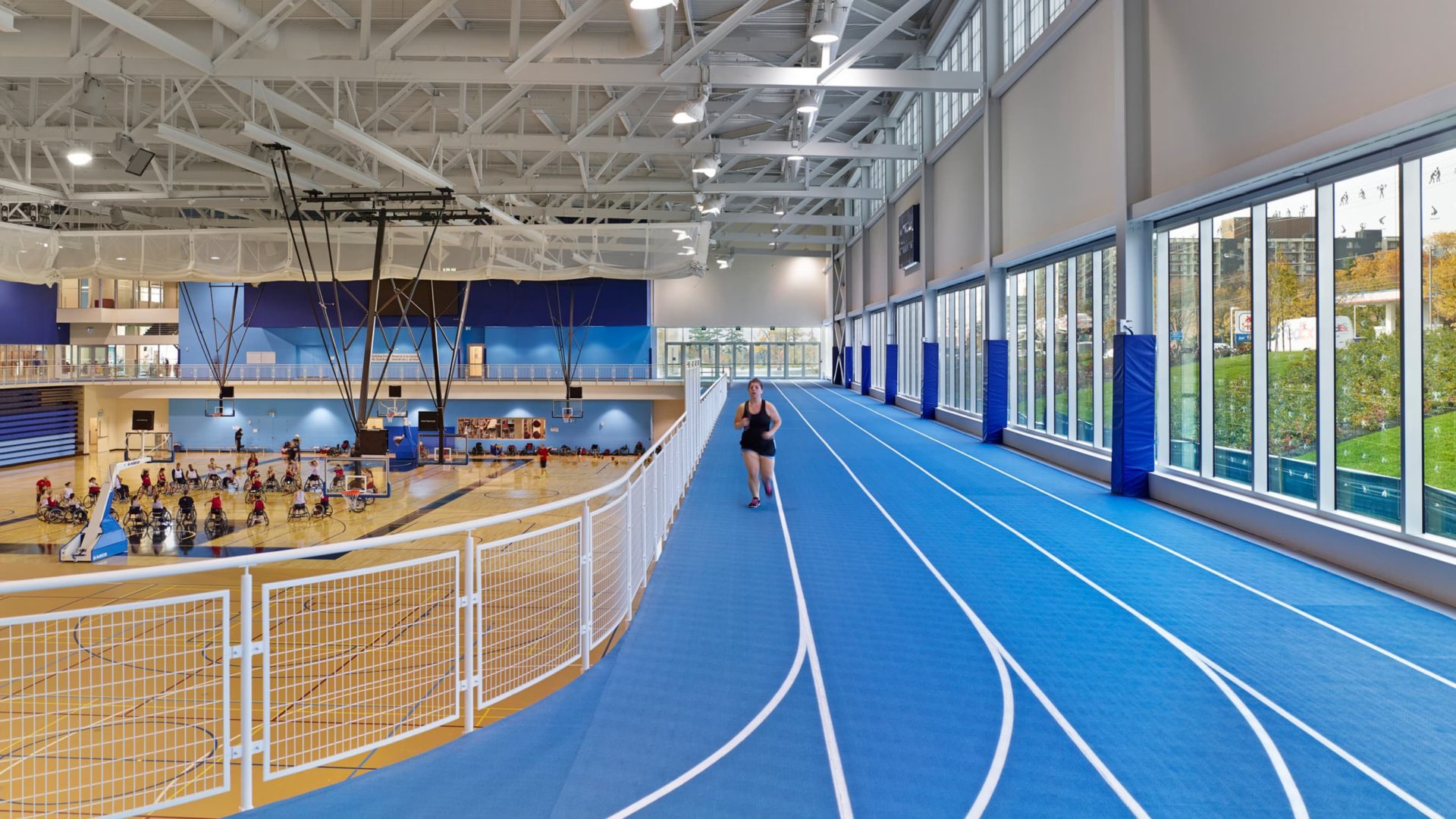 running track in toronto pan am sports centre