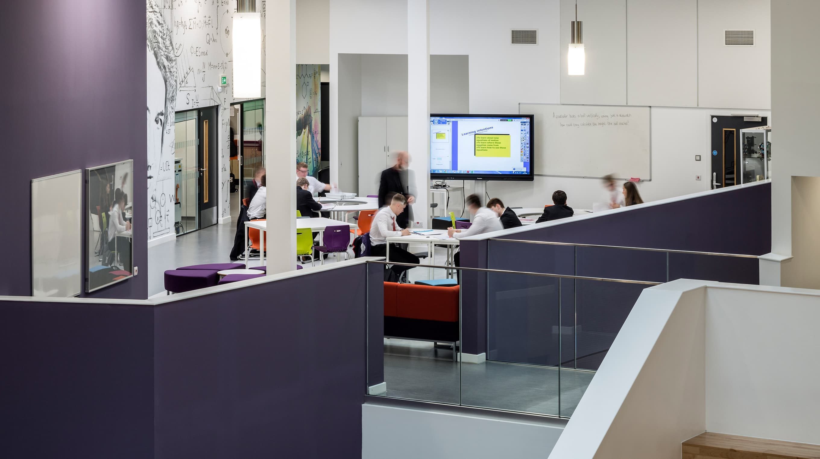 West Calder Modern High School Building Architectural Design