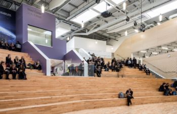 Auditorium in West Calder High School