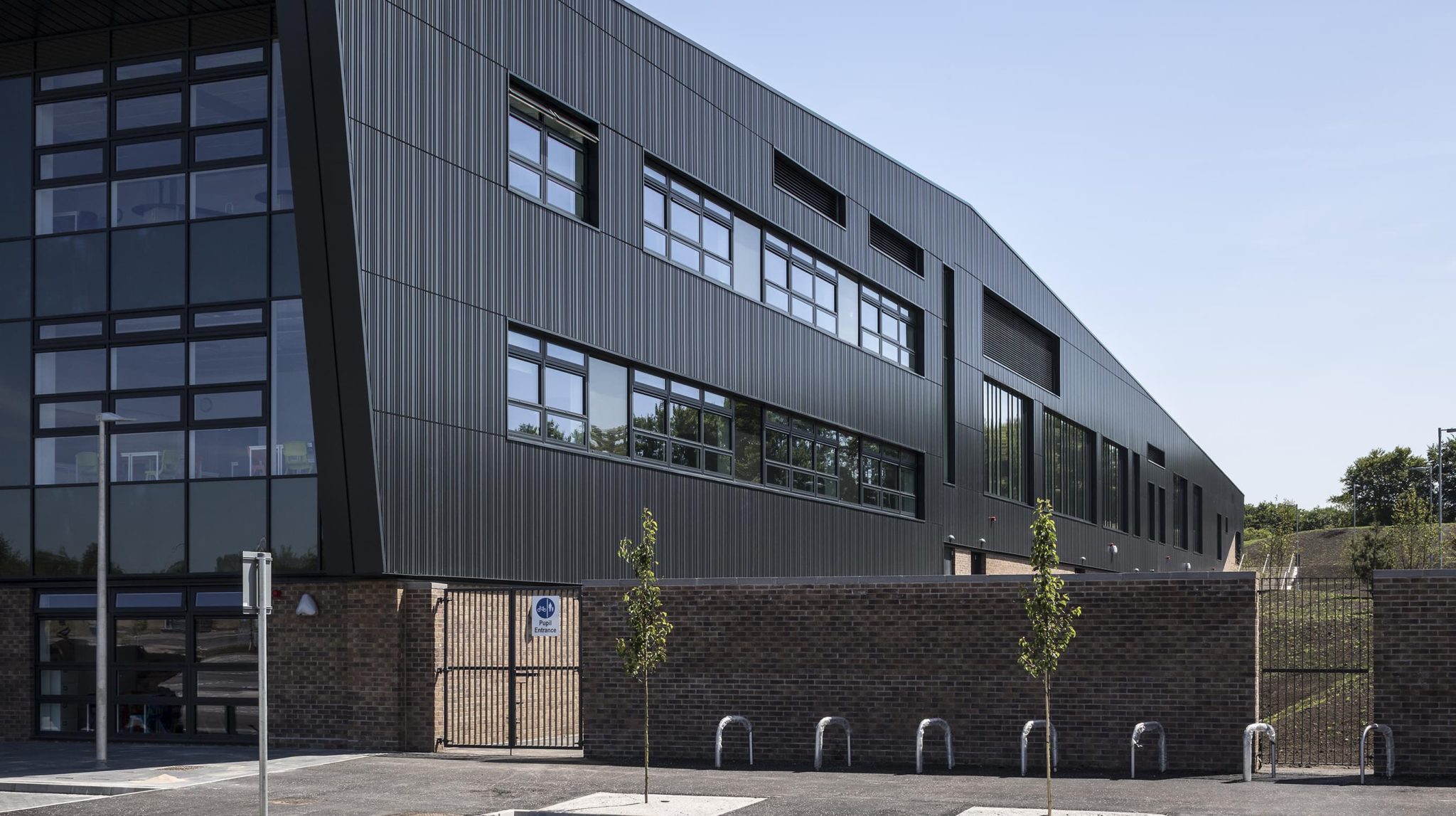 West Calder Modern High School Building Architectural Design