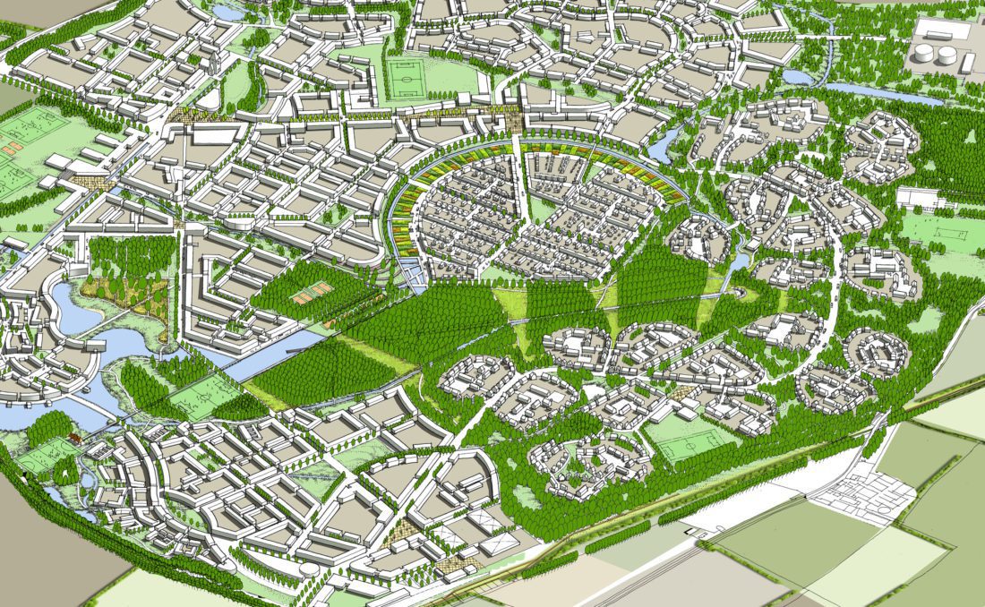 city and community urban plan