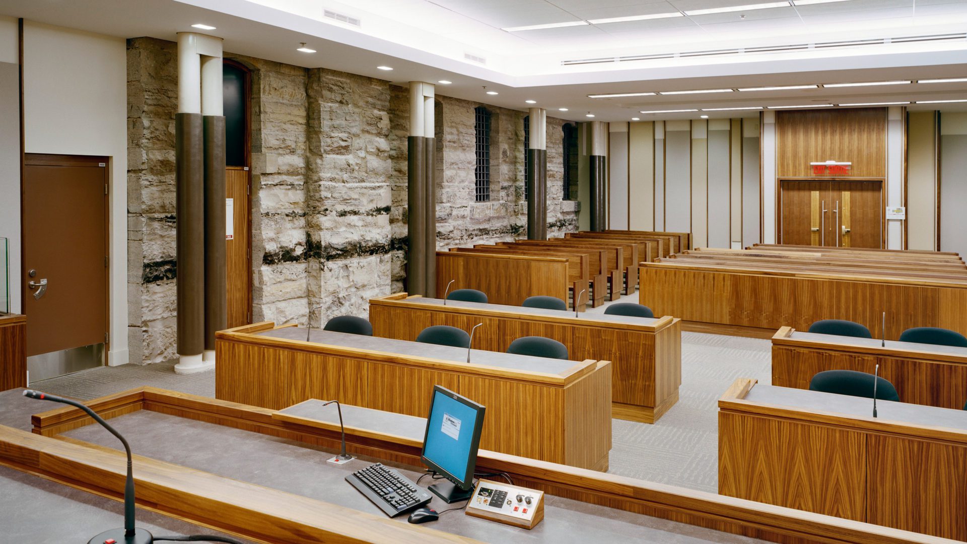 renfrew country courthouse interior courtroom