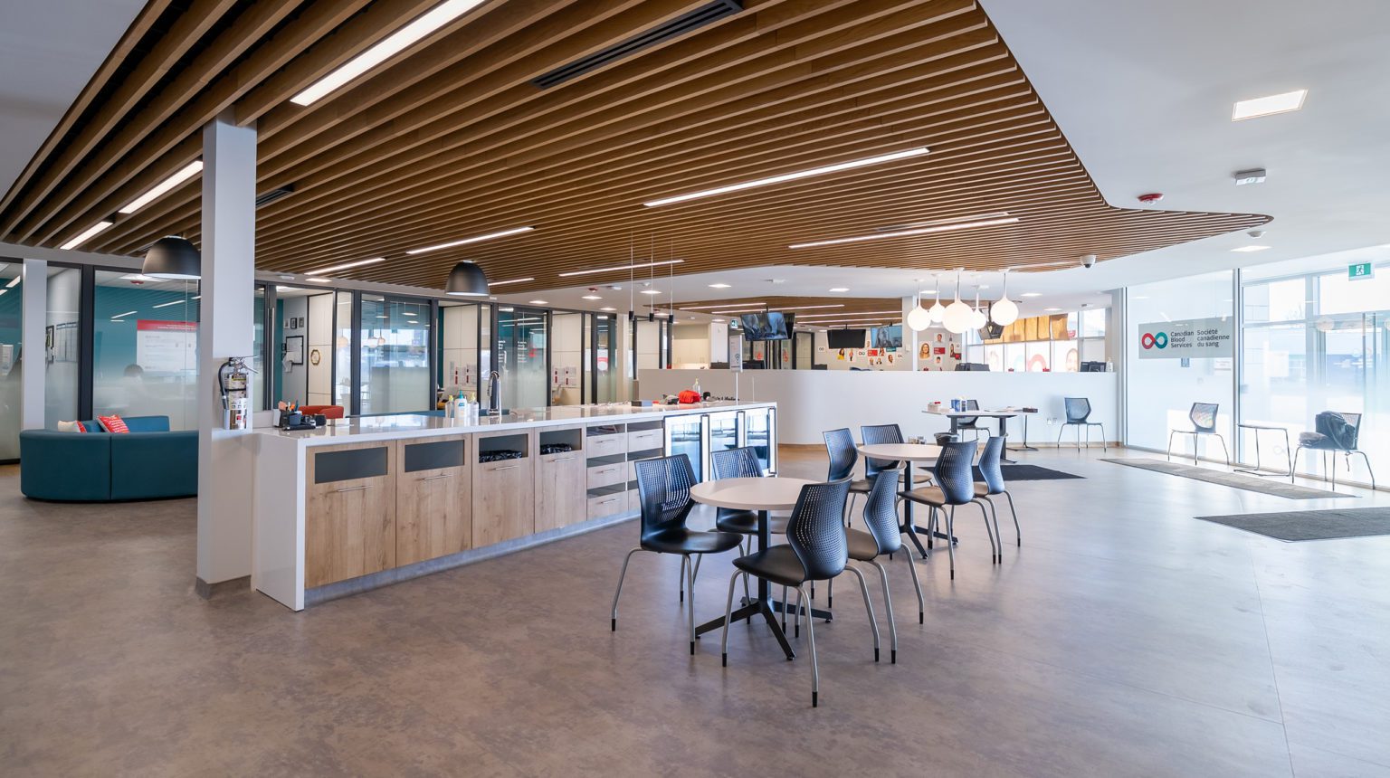 Canadian Blood Services CBS Plasma Donor Centre Design