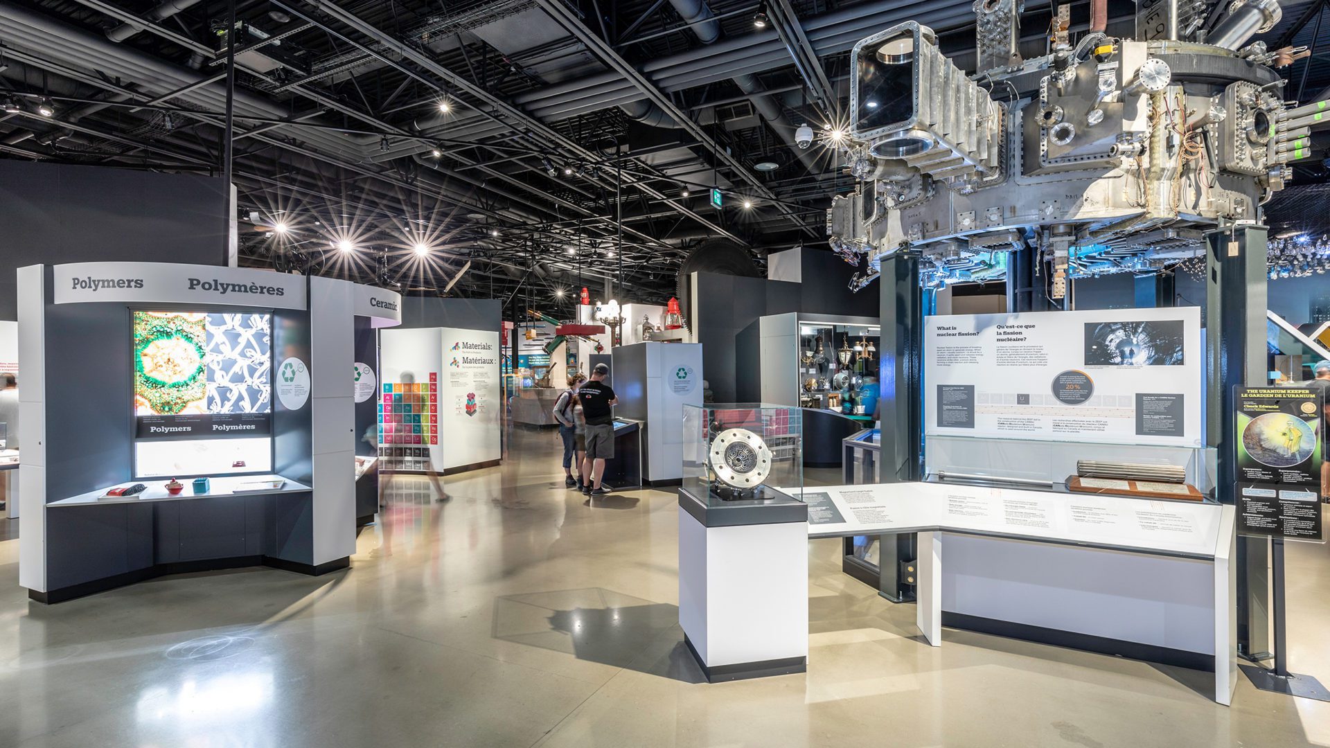 polymers and materials exhibition at the canadian science and technology museum in ottawa ontario