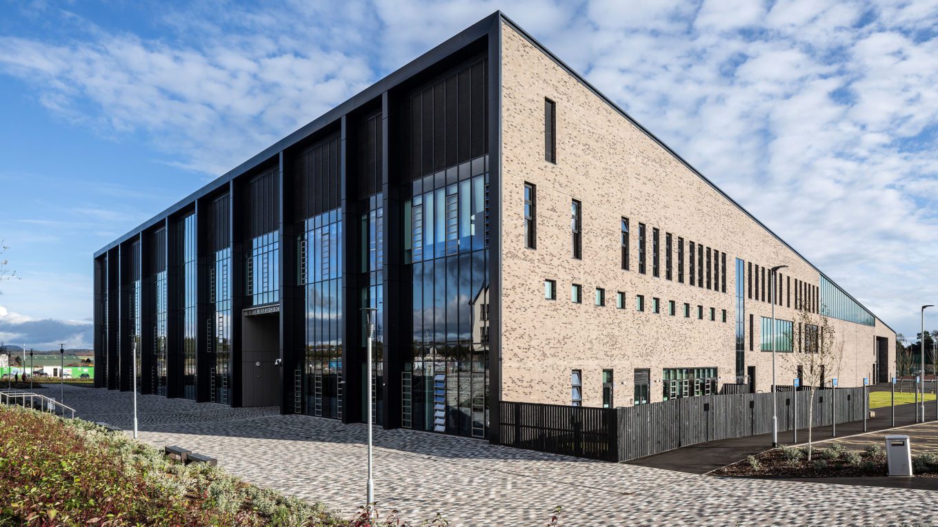 Bertha Park Sustainable High School Design by NORR