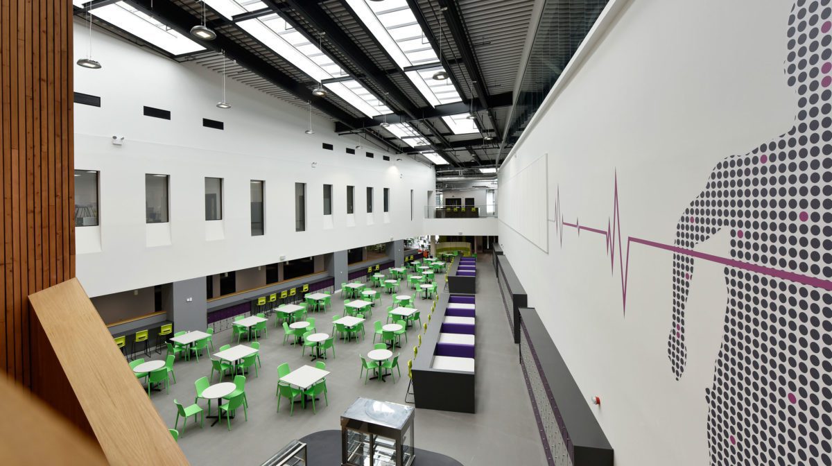 Bertha Park Sustainable High School Design by NORR