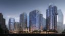 overview of residential buildings in an urban setting