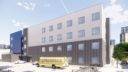 Alliance Progress Charter School Exterior Back Rendering