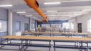 Alliance Progress Charter School Cafeteria Rendering