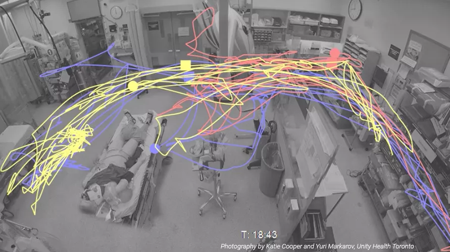 Movement tracking in clinical spaces: Solving problems and asking questions - NORR 