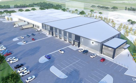 555 Beck Exterior Rendering