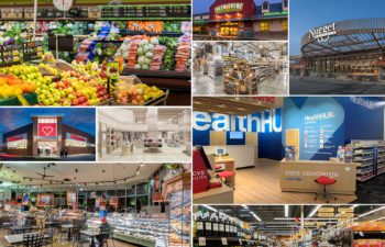collage of retail projects including CVS health, armani and Nugget Markets