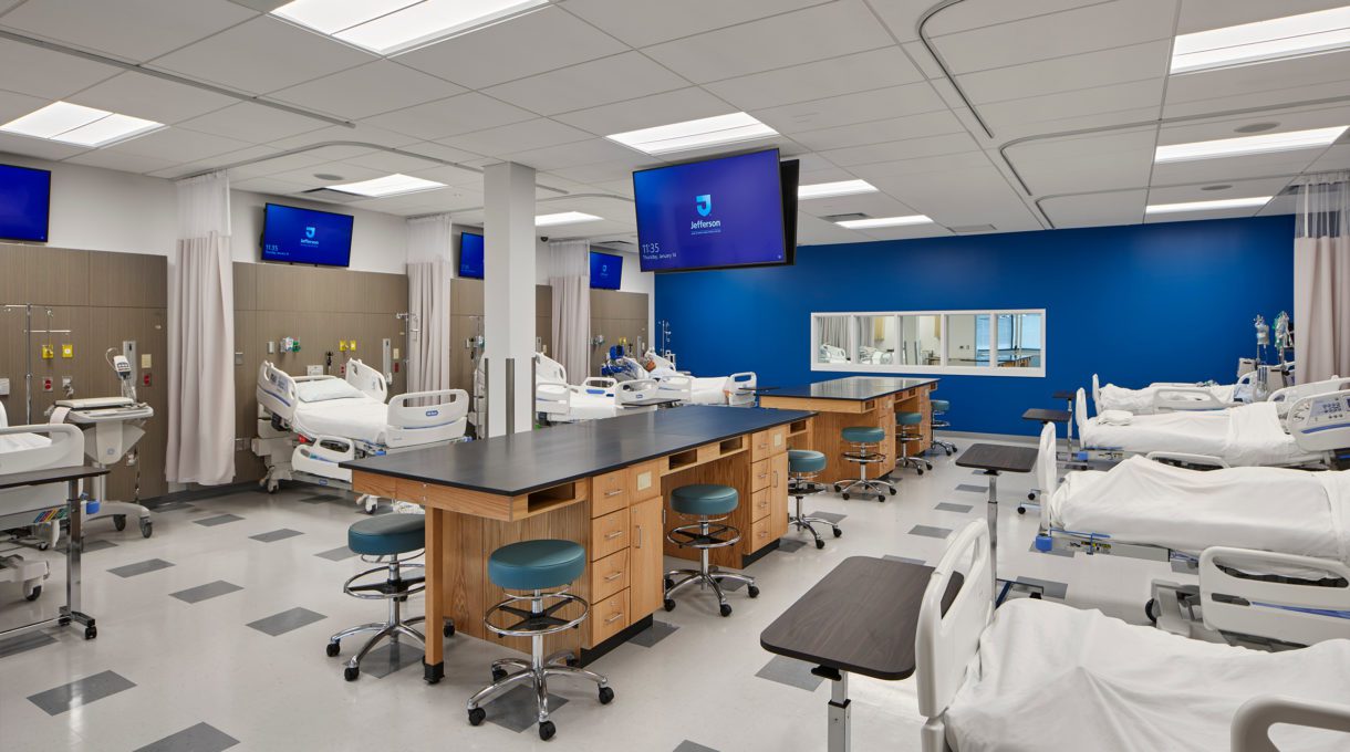 Jefferson College Modern Nursing College Design by NORR