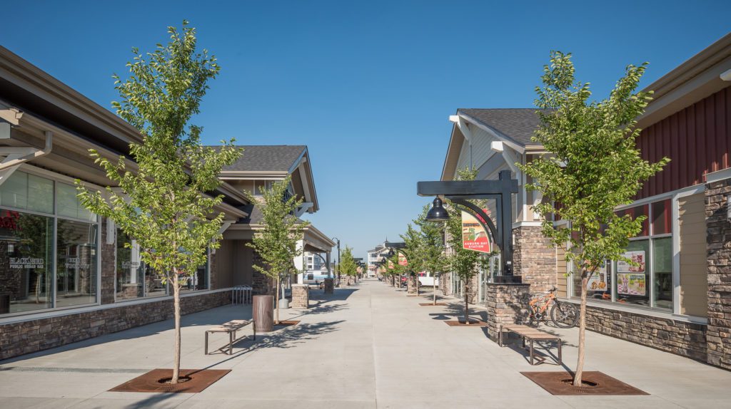 Auburn Bay Station Commercial Hub Architectural Design NORR