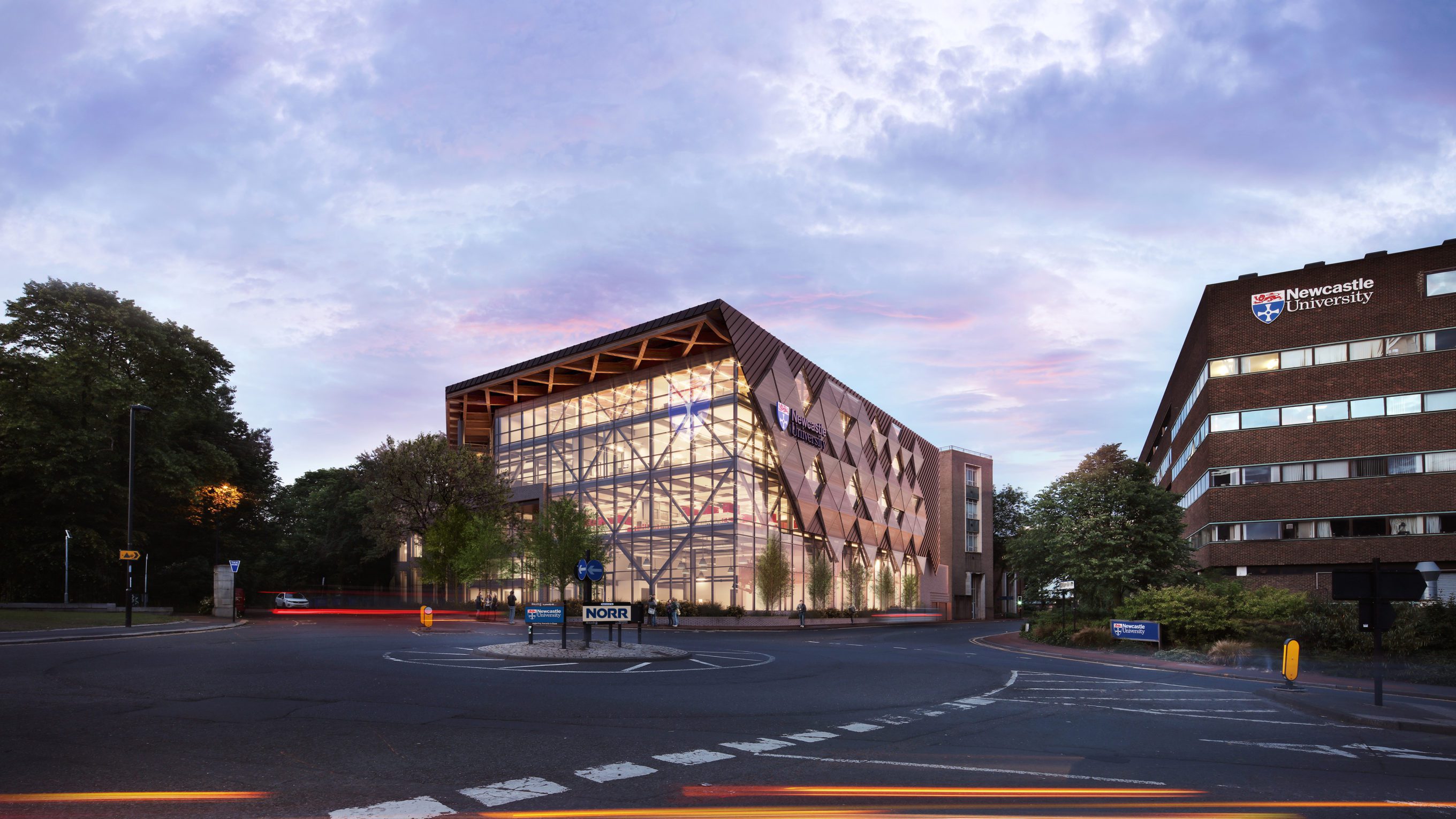 Engineering Hub in New Castle Stephenson Building NORR