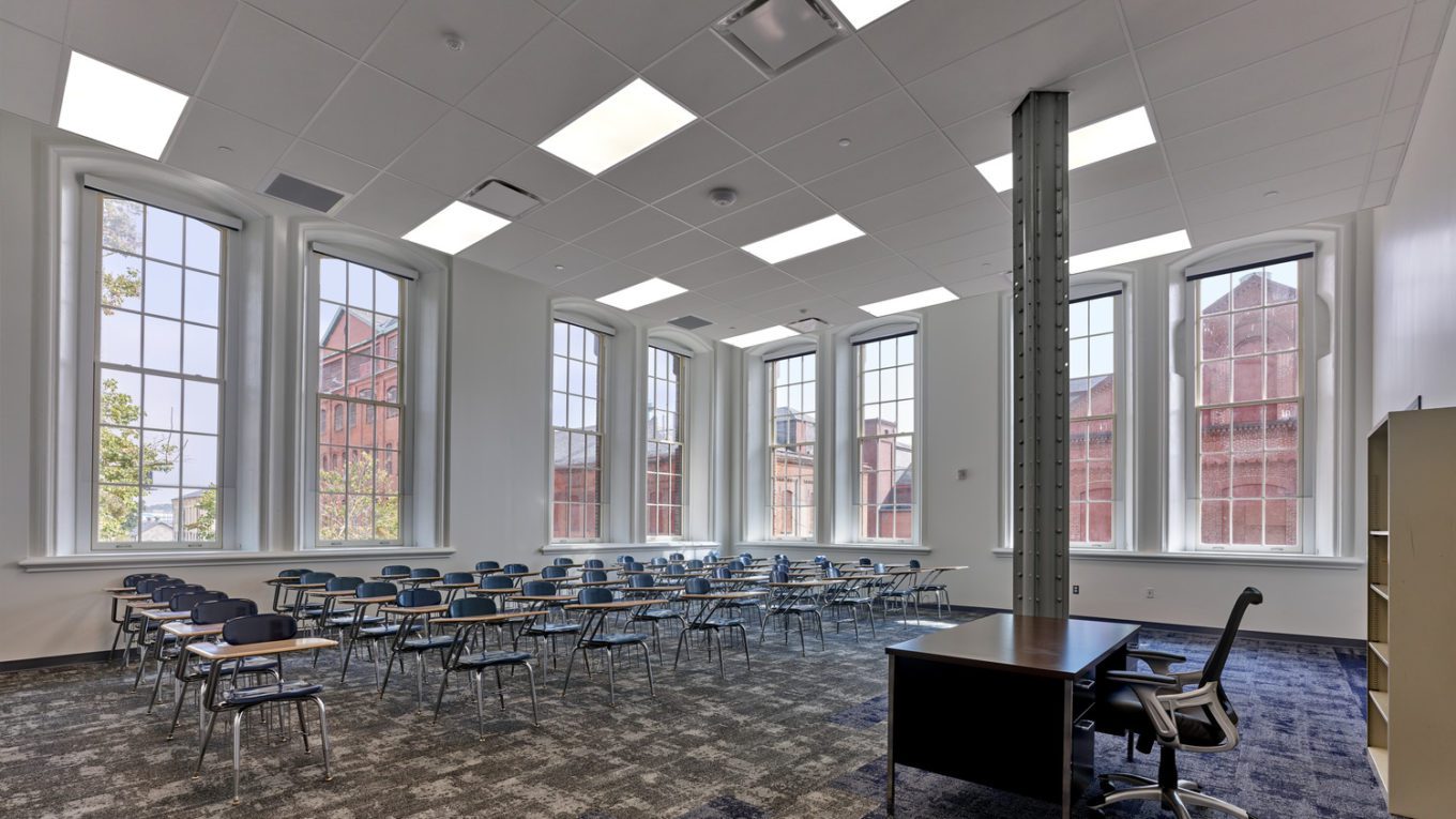 Franklin Towne Charter HighPerforming School Design in Philadelphia