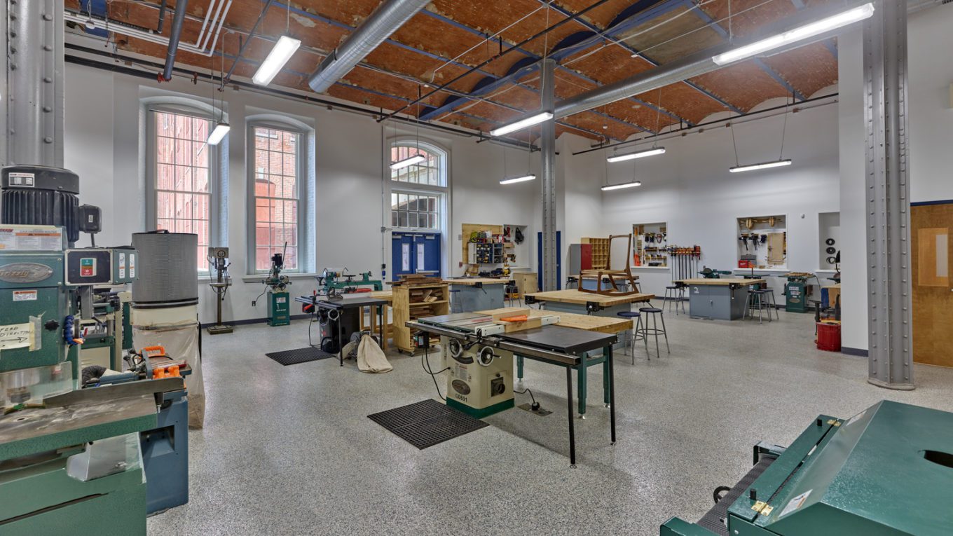 Franklin Towne Charter High Performing School Design in Philadelphia