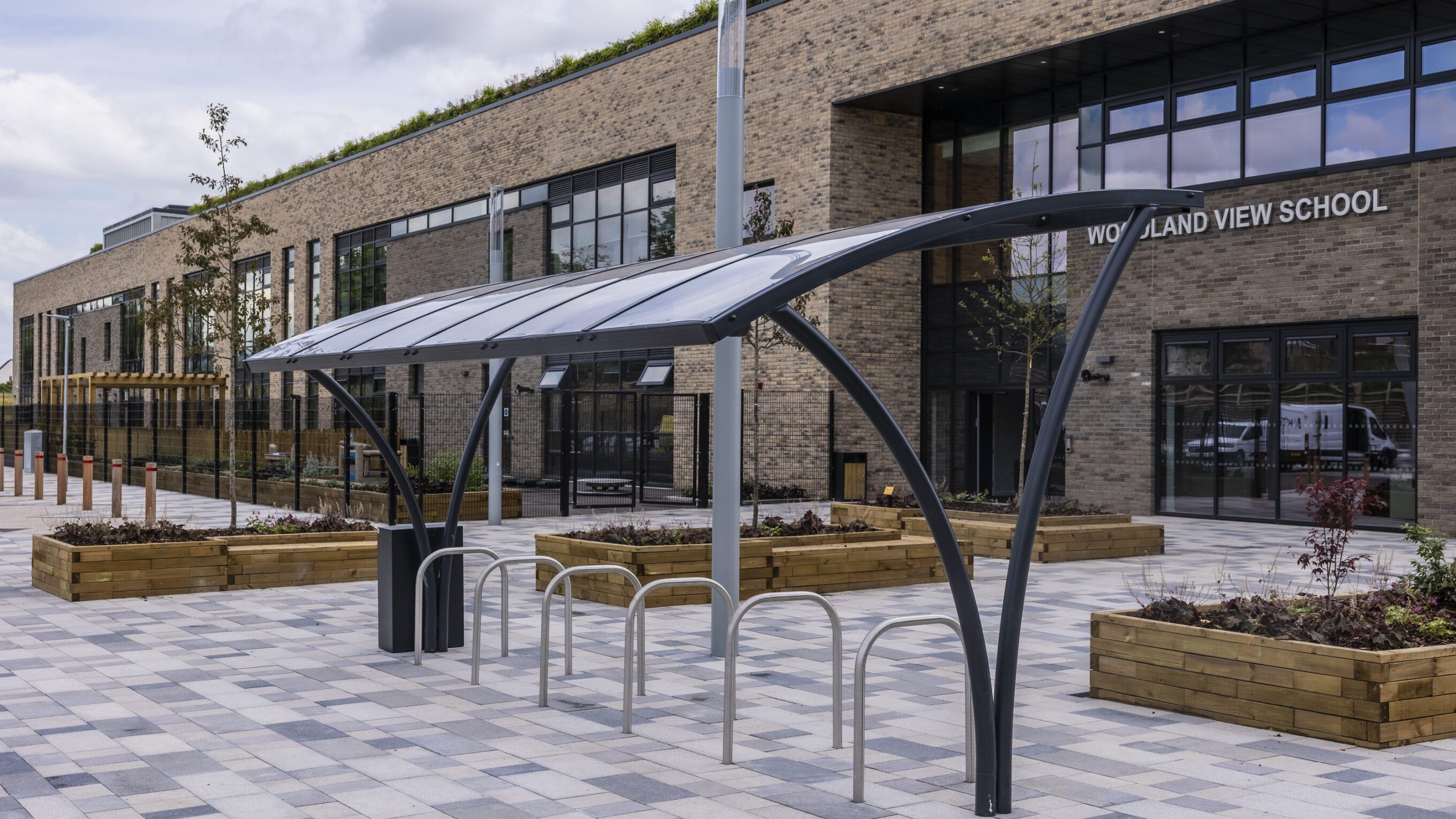 Woodland View Twostory ASN school design in Scotland by NORR